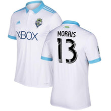 Load image into Gallery viewer, Jordan Morris Seattle Sounders FC 2017/18 Secondary Jersey - White