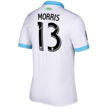 Load image into Gallery viewer, Jordan Morris Seattle Sounders FC 2017/18 Secondary Jersey - White