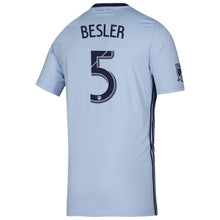 Load image into Gallery viewer, Matt Besler Sporting Kansas City 2019 Primary Player Jersey – Blue
