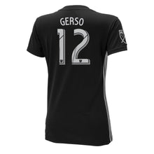 Load image into Gallery viewer, Gerso Fernandes Sporting Kansas City Women's 2018 Secondary Player Jersey – Black