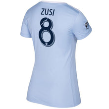 Load image into Gallery viewer, Graham Zusi Sporting Kansas City Women's 2017/18 Primary Jersey - Light Blue