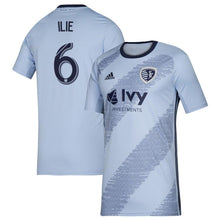 Load image into Gallery viewer, Ilie Sanchez Sporting Kansas City 2019 Primary Player Jersey – Blue
