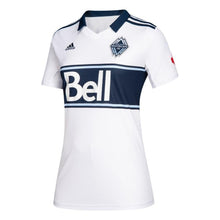 Load image into Gallery viewer, Felipe Campanholi Martins Vancouver Whitecaps FC Women's 2019 Hoop Player Jersey – White
