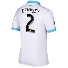 Load image into Gallery viewer, Clint Dempsey Seattle Sounders FC 2017/18 Secondary Jersey - White