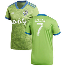 Load image into Gallery viewer, Cristian Roldan Seattle Sounders FC Women's 2019 Primary Player Jersey – Green