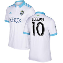 Load image into Gallery viewer, Nicolas Lodeiro Seattle Sounders FC 2017/18 Secondary Jersey - White