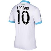 Load image into Gallery viewer, Nicolas Lodeiro Seattle Sounders FC 2017/18 Secondary Jersey - White