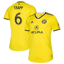 Load image into Gallery viewer, Wil Trapp Columbus Crew SC 2019 Primary Player Jersey - Yellow