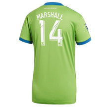 Load image into Gallery viewer, Chad Marshall Seattle Sounders FC Women's 2019 Primary Player Jersey – Green
