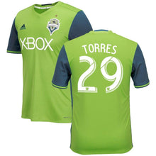 Load image into Gallery viewer, Roman Torres Seattle Sounders FC 2016 Primary Jersey - Green