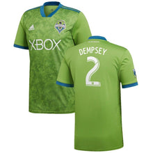 Load image into Gallery viewer, Clint Dempsey Seattle Sounders FC 2018 Primary Player Jersey – Green