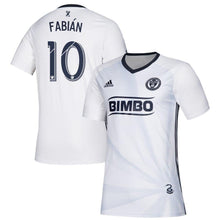 Load image into Gallery viewer, Marco Fabián Philadelphia Union 2019 Secondary Player Jersey – White
