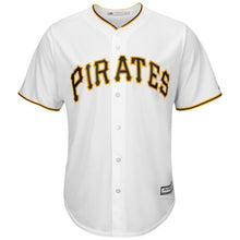 Load image into Gallery viewer, Josh Harrison Pittsburgh Pirates Majestic Cool Base Player Jersey - White