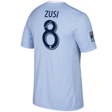 Load image into Gallery viewer, Graham Zusi Sporting Kansas City 2017/18 Primary Jersey - Light Blue