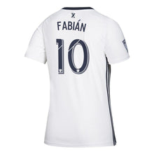 Load image into Gallery viewer, Marco Fabián Philadelphia Union Women's 2019 Secondary Player Jersey – White