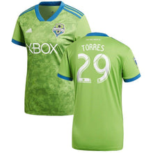 Load image into Gallery viewer, Roman Torres Seattle Sounders FC Women's 2018 Primary Player Jersey – Green