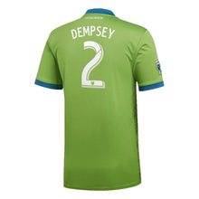 Load image into Gallery viewer, Clint Dempsey Seattle Sounders FC 2018 Primary Player Jersey – Green