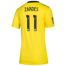 Load image into Gallery viewer, Gyasi Zardes Columbus Crew SC Women's 2019 Primary Player Jersey - Yellow